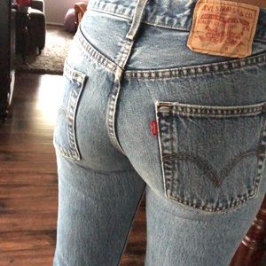Vintage Levi’s straight leg jeans